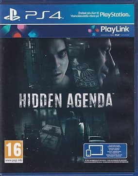 Hidden Agenda - PS4 (A Grade) (Genbrug)